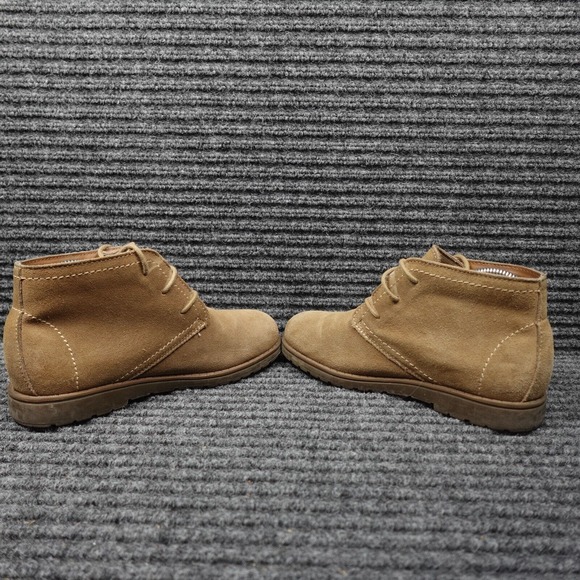 GH Bass & Co Boots Mens 5 M Brown Tan Chance Chukka Ankle Suede Leather - Picture 3 of 16